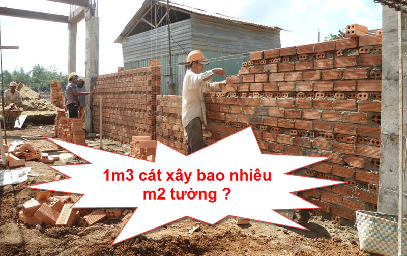 1 khối cát có thể xây được bao nhiêu bức tường M2? - Tổng công ty phát triển Sài Gòn