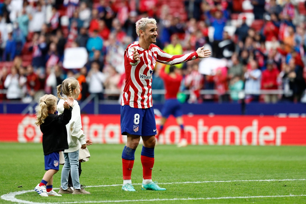 Siêu sao Griezmann vẫn chưa giành được danh hiệu nào cùng Atletico