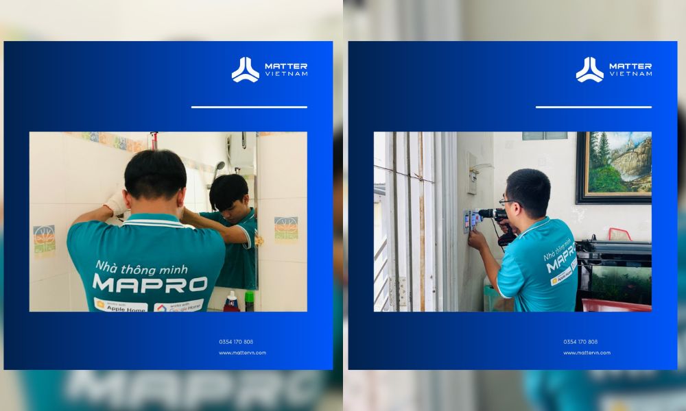 Matter Vietnam - Thi công lắp đặt nhà thông minh trên toàn quốc, trọn gói, giá ưu đãi 1 Nhà thông minh Matter Việt Nam